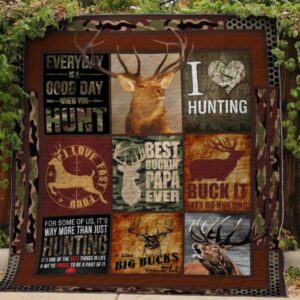 Hunting Life Quilt Blanket  Quilt